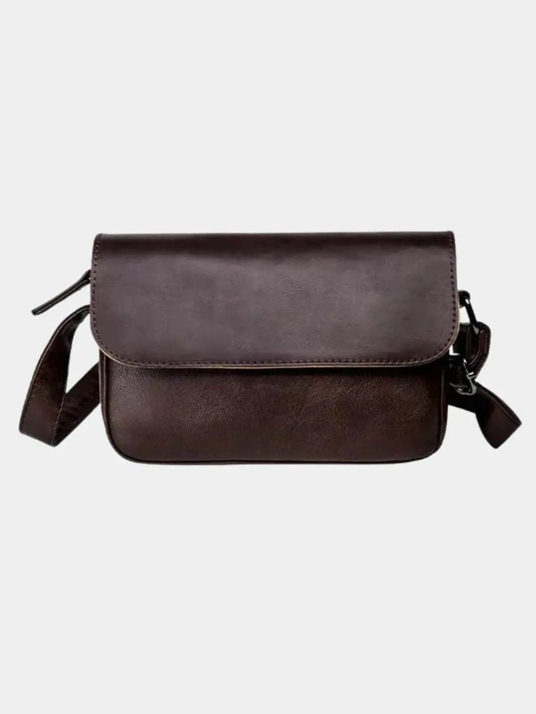 Milan Essential Leather Shoulder Bag - Vailor & Veil