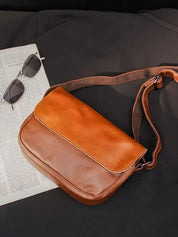 Milan Essential Leather Shoulder Bag - Vailor & Veil