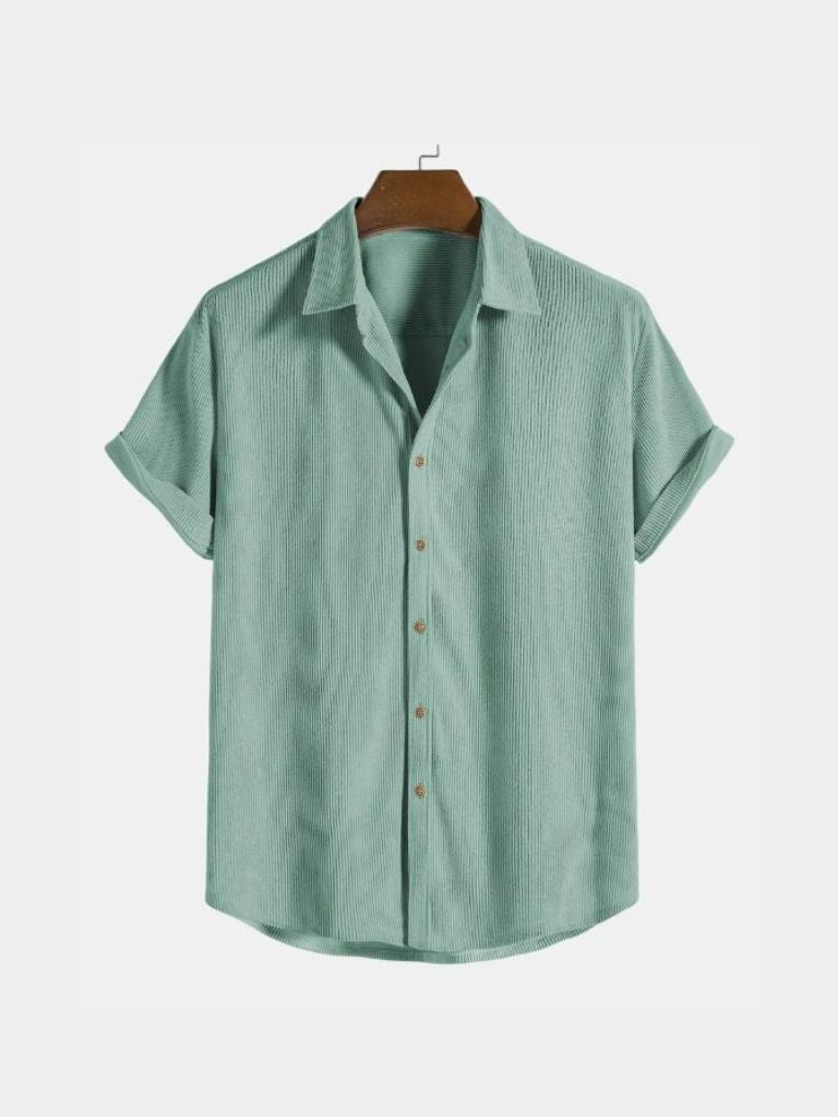 Minimalist Corduroy Shirt - Vailor & Veil