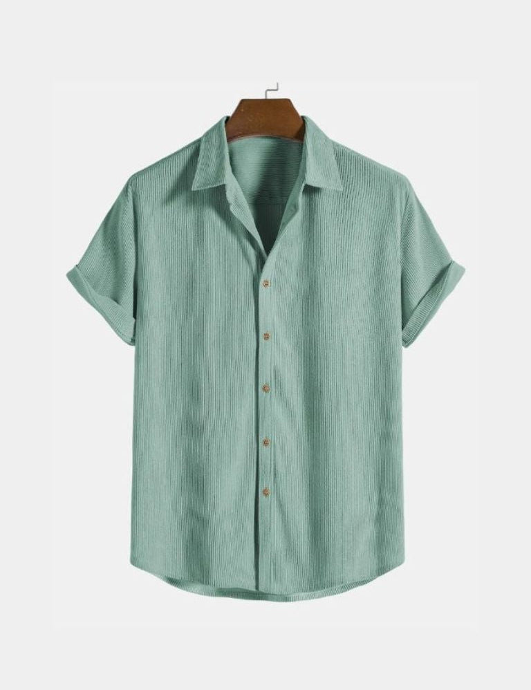 Minimalist Corduroy Shirt - Vailor & Veil