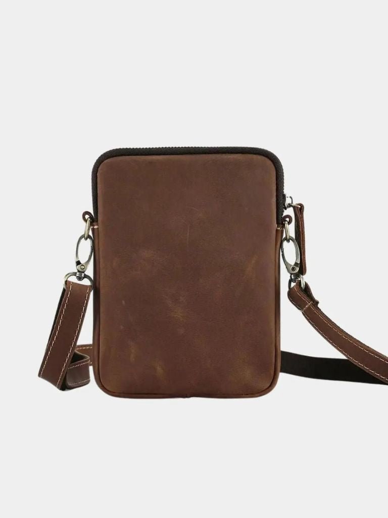 Minimalist Crossbody Leather Bag - Vailor & Veil
