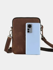 Minimalist Crossbody Leather Bag - Vailor & Veil