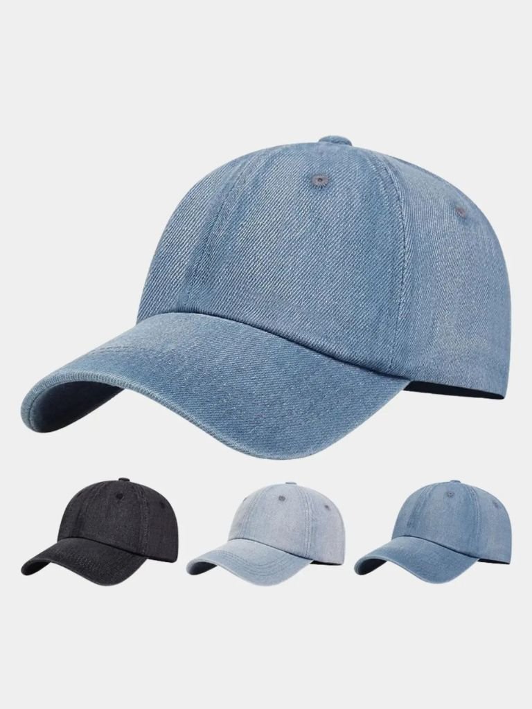 Minimalist Denim Cap - Vailor & Veil
