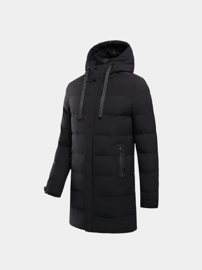 Minimalist Long Puffer Jacket - Vailor & Veil