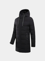 Minimalist Long Puffer Jacket - Vailor & Veil