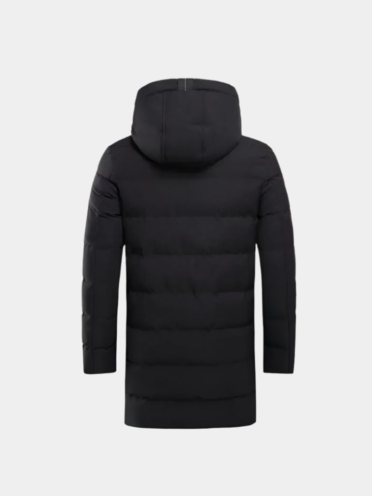 Minimalist Long Puffer Jacket - Vailor & Veil