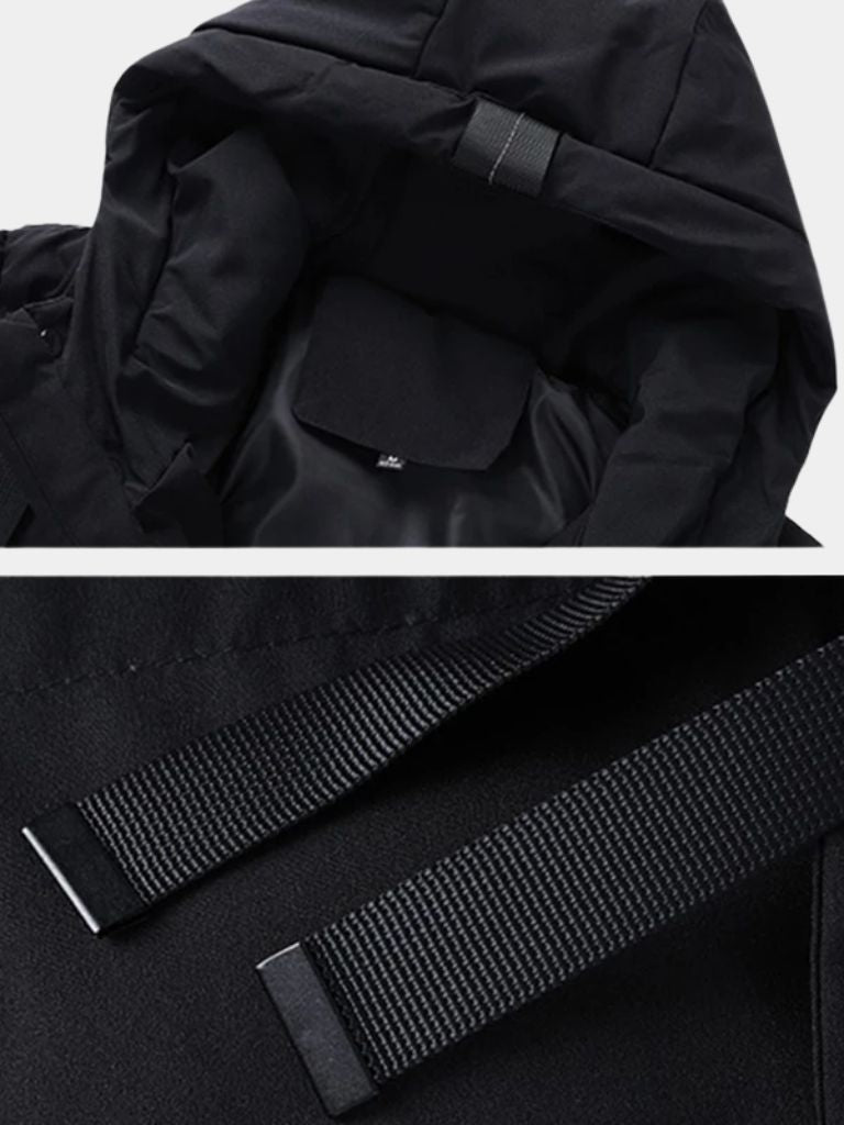 Minimalist Long Puffer Jacket - Vailor & Veil