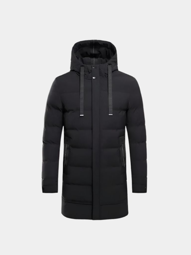 Minimalist Long Puffer Jacket - Vailor & Veil