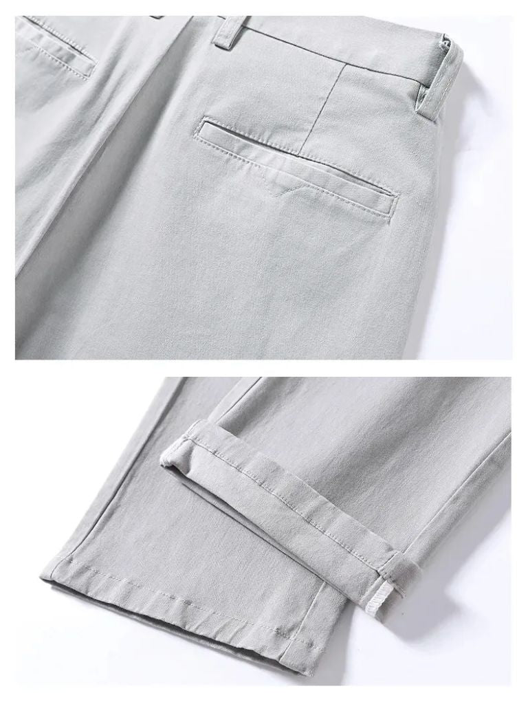 Minimalist Straight Trousers - Vailor & Veil