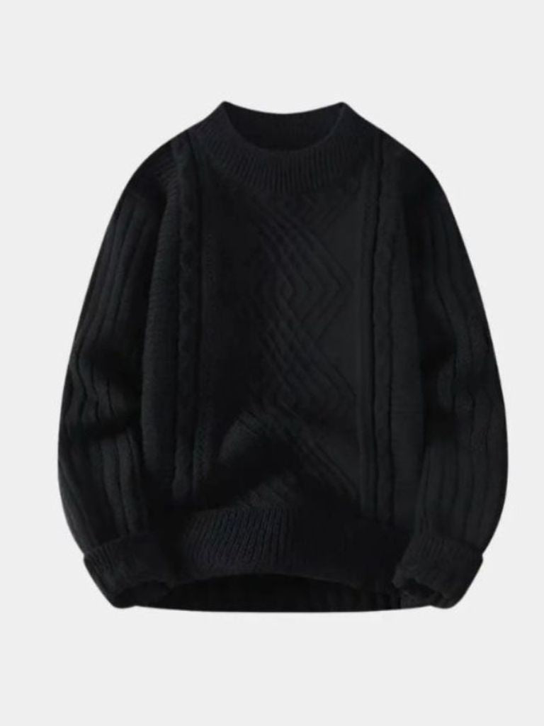 Minimalist Textured Sweater - Vailor & Veil