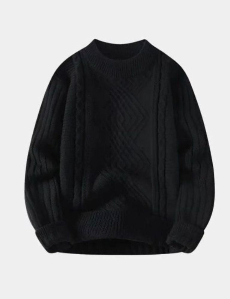Minimalist Textured Sweater - Vailor & Veil
