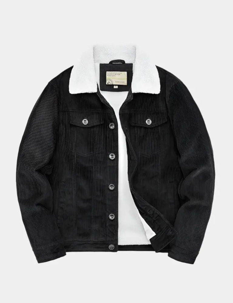 Minimalist Vintage Corduroy Jacket - Vailor & Veil