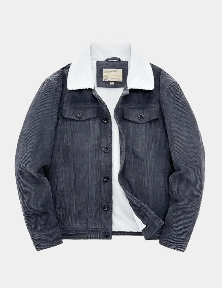 Minimalist Vintage Corduroy Jacket - Vailor & Veil