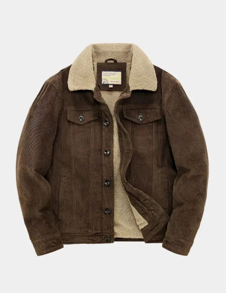 Minimalist Vintage Corduroy Jacket - Vailor & Veil