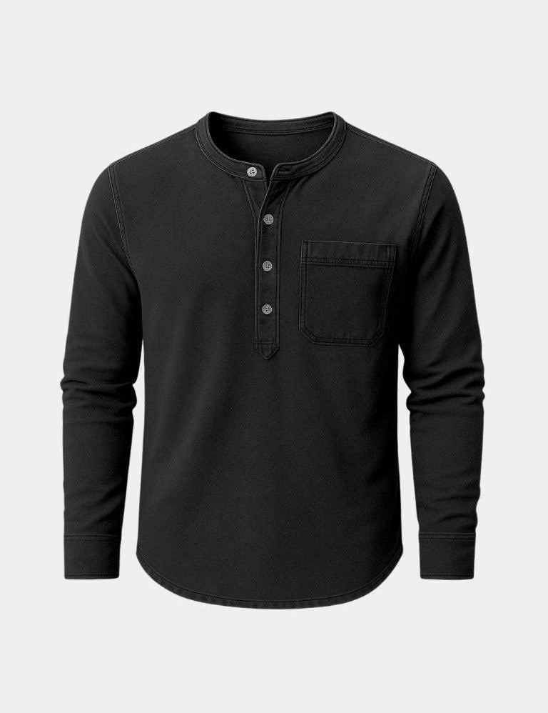 Nash Henley Long Sleeve Shirt – Vailor & Veil