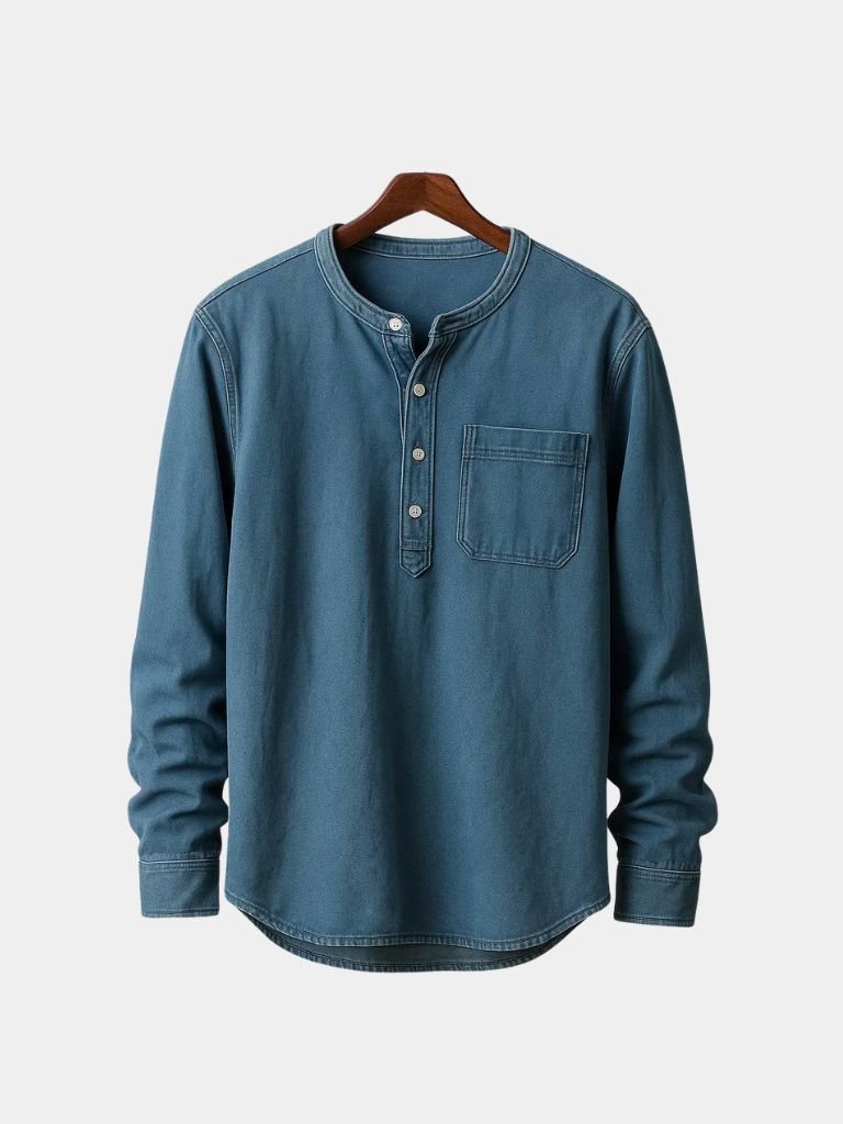 Nash Henley Long Sleeve Shirt – Vailor & Veil