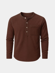 Nash Henley Long Sleeve Shirt – Vailor & Veil