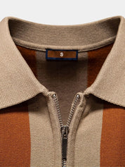 Navy Stripe Polo - Vailor & Veil