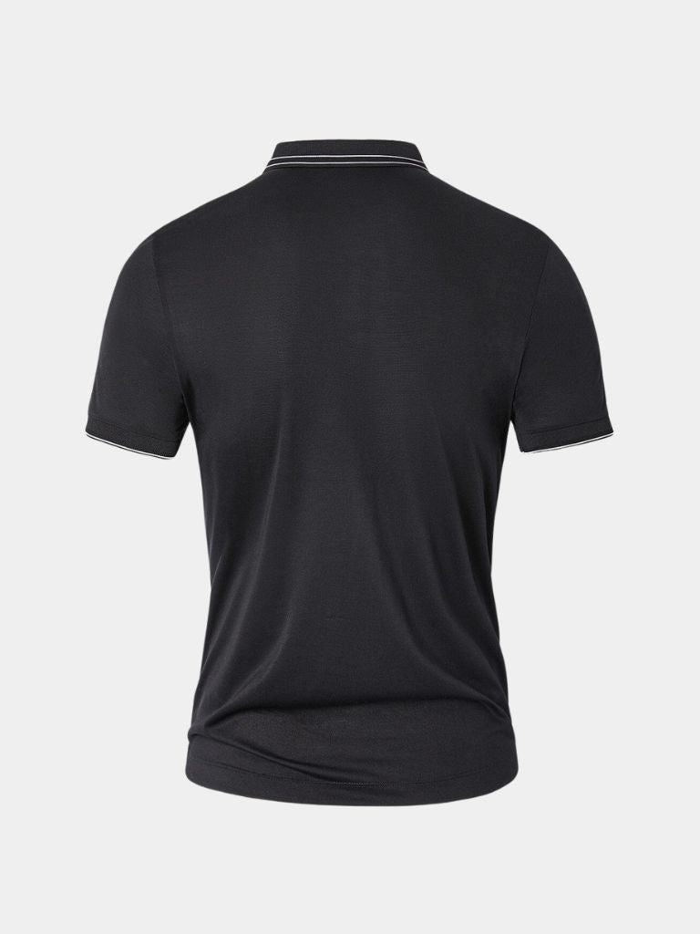 Obsidian Trim Polo - Vailor & Veil