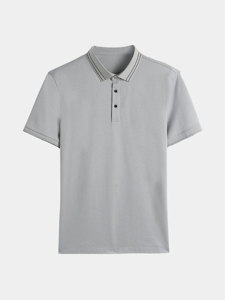 Obsidian Trim Polo - Vailor & Veil