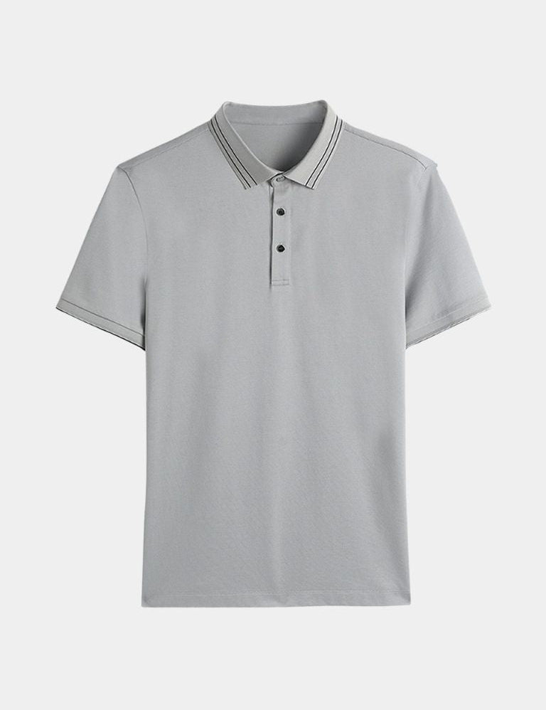 Obsidian Trim Polo - Vailor & Veil