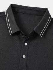 Obsidian Trim Polo - Vailor & Veil