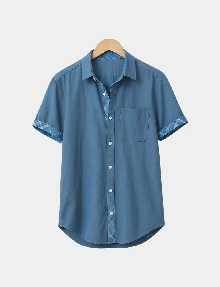 Ocean Detail Casual Shirt - Vailor & Veil
