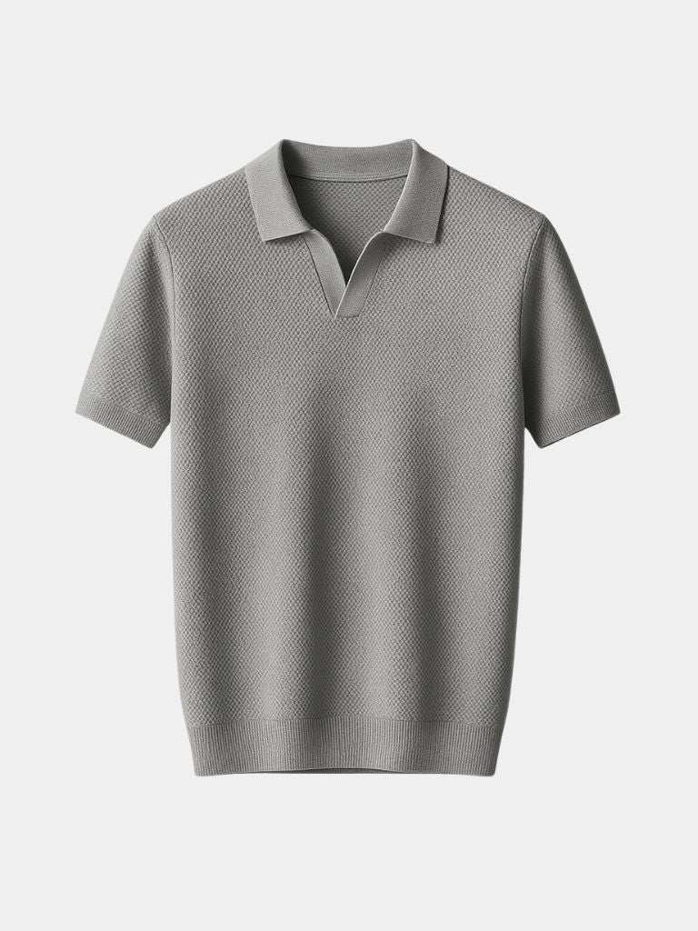 Old Money Cotton Polo Shirt - Vailor & Veil