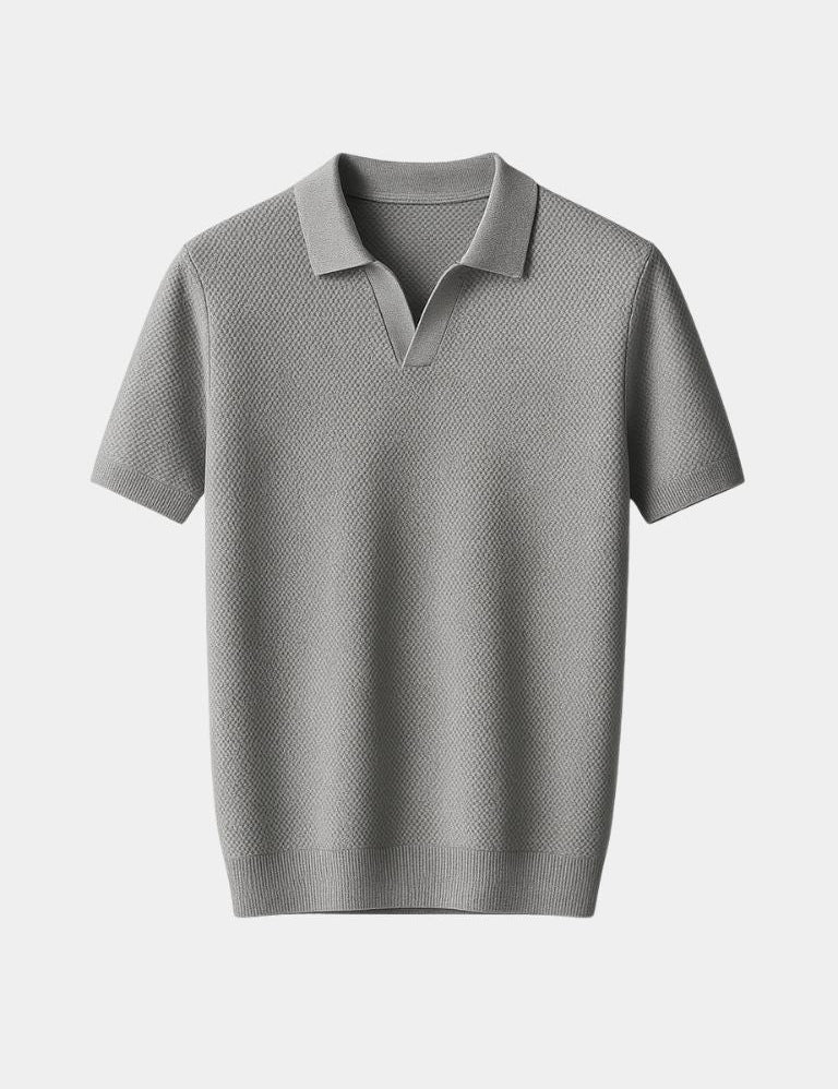Old Money Cotton Polo Shirt - Vailor & Veil