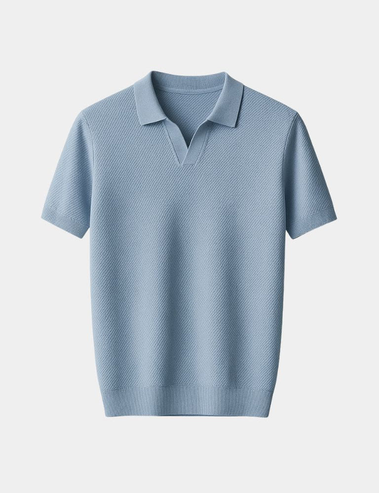 Old Money Cotton Polo Shirt - Vailor & Veil