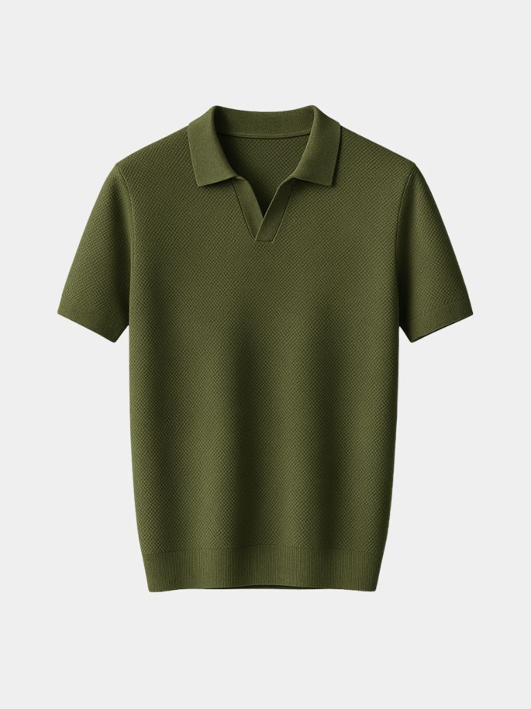 Old Money Cotton Polo Shirt - Vailor & Veil