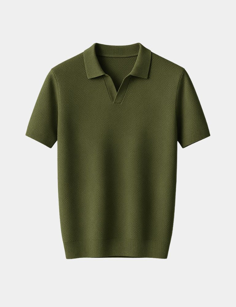 Old Money Cotton Polo Shirt - Vailor & Veil