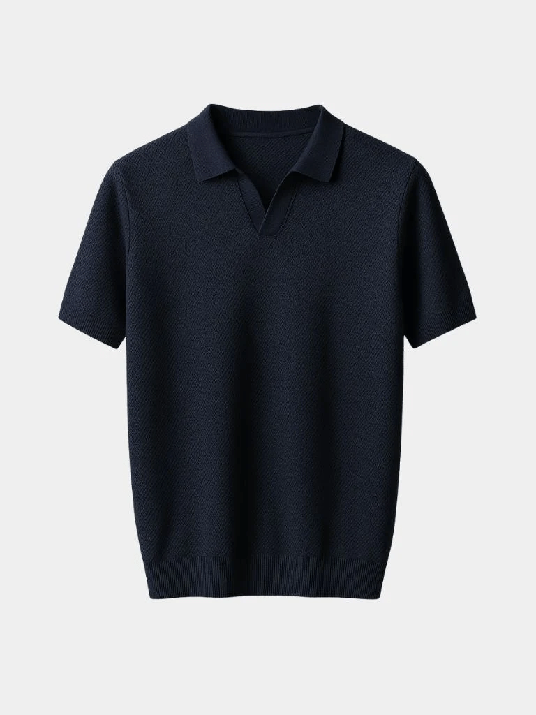 Old Money Cotton Polo Shirt - Vailor & Veil