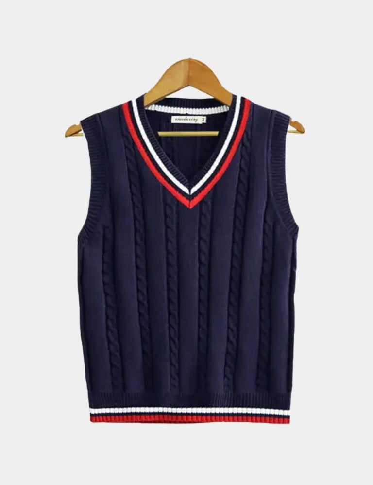 Old Money Essential Knit Vest - Vailor & Veil