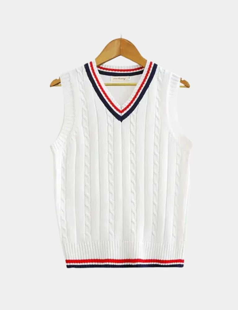 Old Money Essential Knit Vest - Vailor & Veil