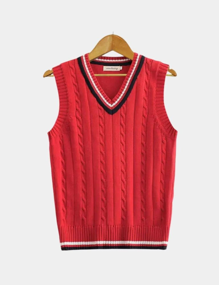 Old Money Essential Knit Vest - Vailor & Veil