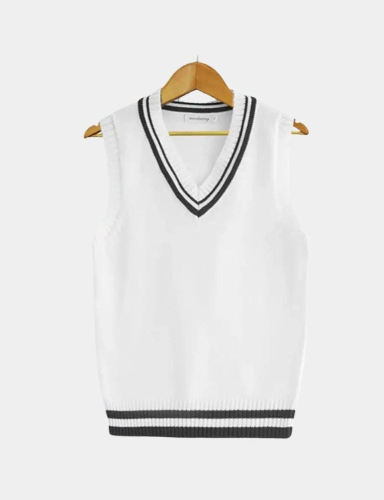 Old Money Essential Knit Vest - Vailor & Veil