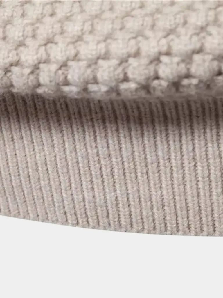 Old Money Textured Pullover - Vailor & Veil