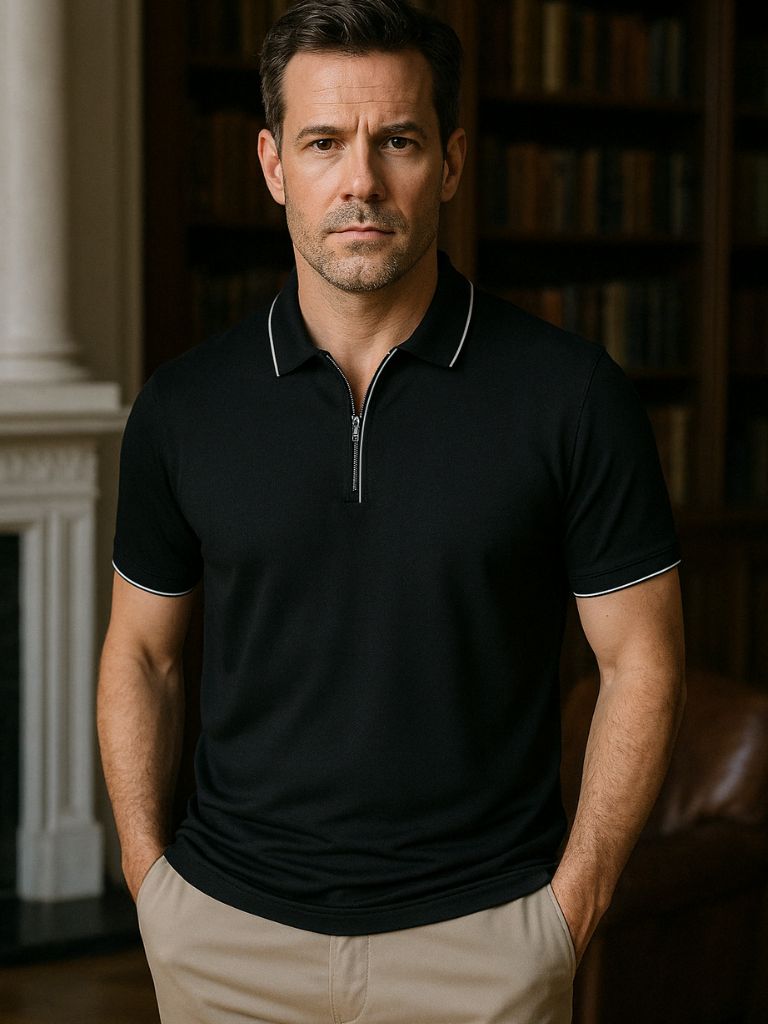 Oxford Midnight Polo - Vailor & Veil