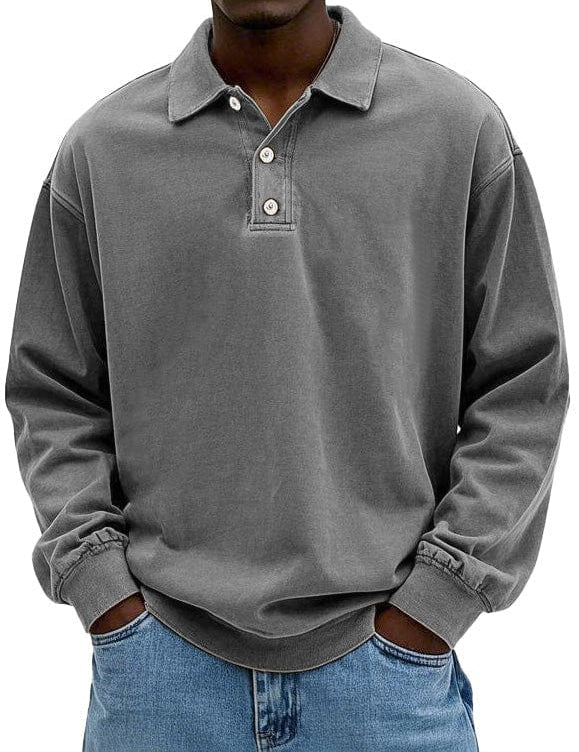 Matthew Premium Long-Sleeve Polo