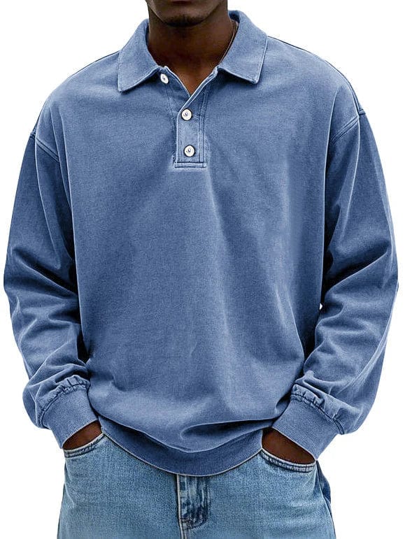 Matthew Premium Long-Sleeve Polo