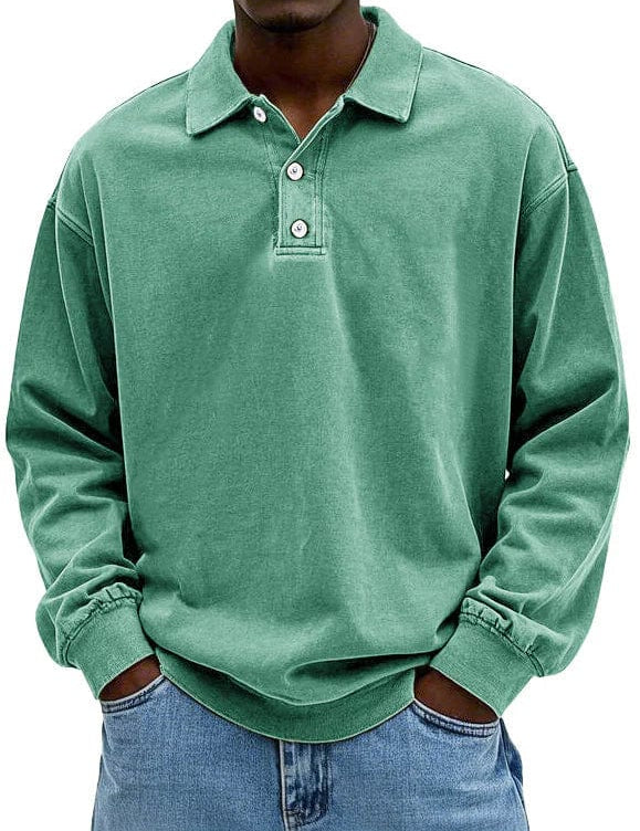 Matthew Premium Long-Sleeve Polo