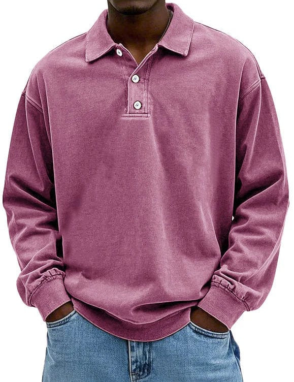 Matthew Premium Long-Sleeve Polo