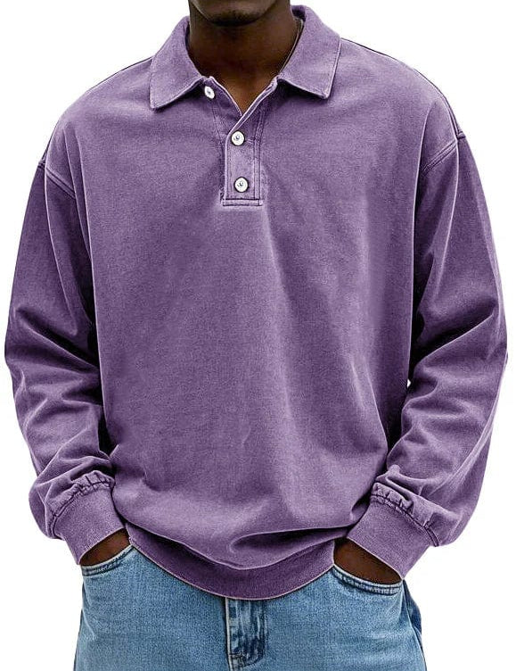 Matthew Premium Long-Sleeve Polo