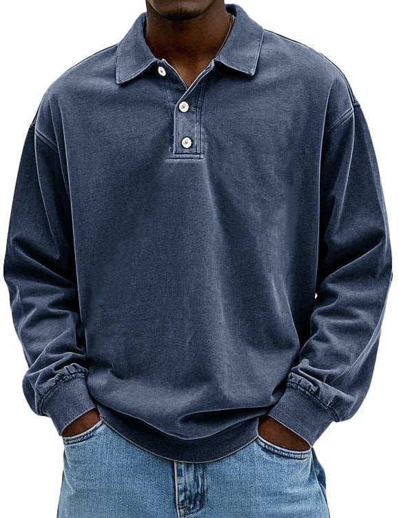 Matthew Premium Long-Sleeve Polo
