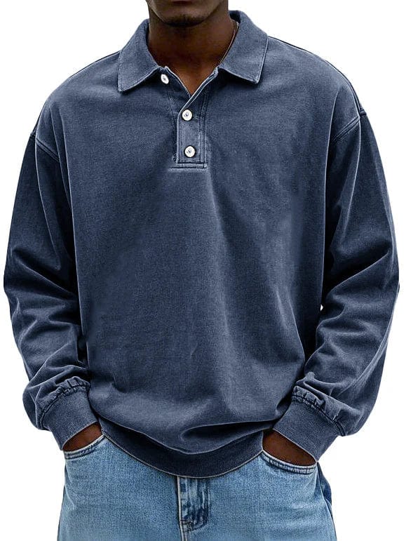 Matthew Premium Long-Sleeve Polo