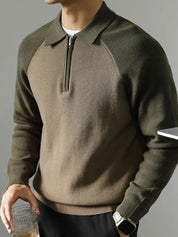 Raglan Quarter Zip Sweater - Vailor & Veil