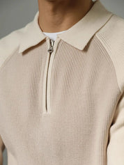 Raglan Quarter Zip Sweater - Vailor & Veil