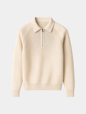 Raglan Quarter Zip Sweater - Vailor & Veil