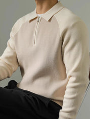 Raglan Quarter Zip Sweater - Vailor & Veil